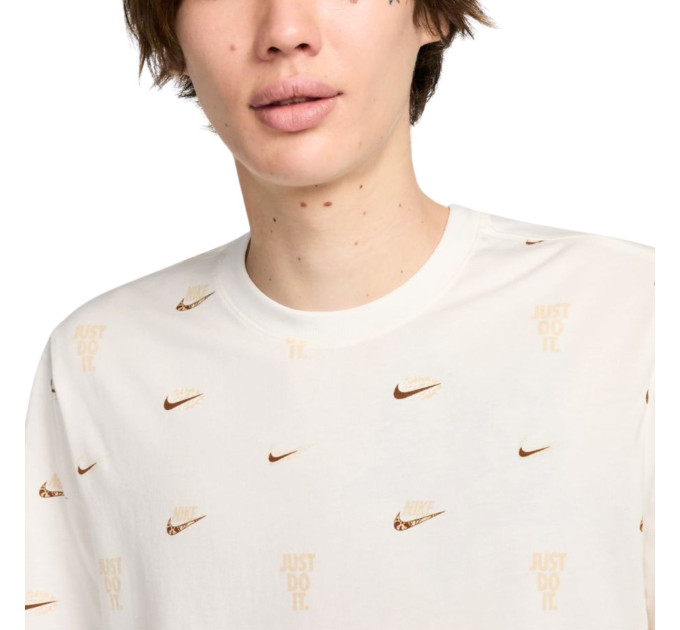 Чоловіча Футболка чоловіча NIKE M NSW TEE M90 12MO AOP Білий M (7dFQ8036-133 M)
