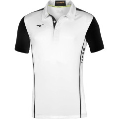 Чоловіча Футболка MIZUNO Men Hex Rect Polo білий/чорний (M) 62EA7002-73 M