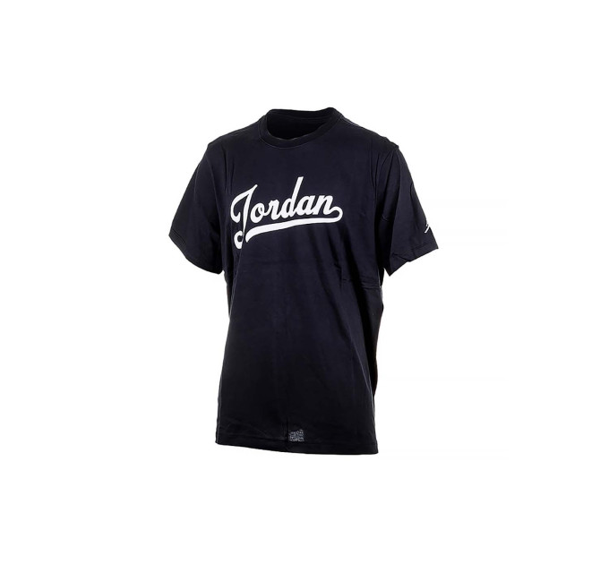 Чоловіча Футболка JORDAN M J FLT MVP WM SS CREW Чорний M (7dFN5958-010 M)