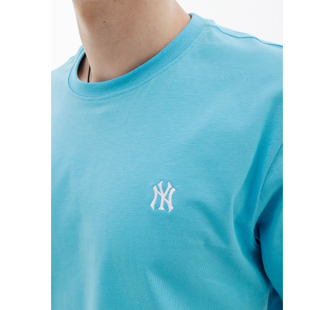 Чоловіча Футболка 47 Brand NEW YORK YANKEES BASE RUNNER Блакитний S (7d580762VD-FS S)