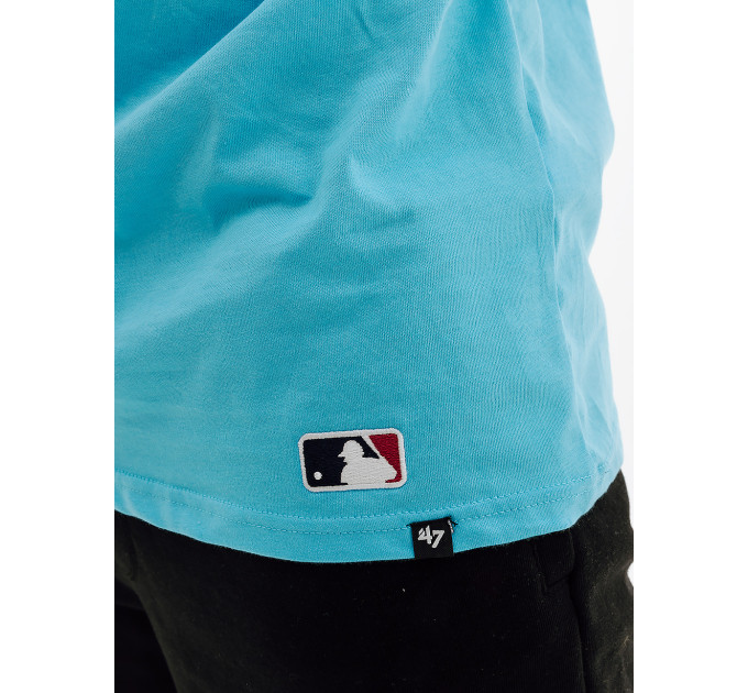 Чоловіча Футболка 47 Brand NEW YORK YANKEES BASE RUNNER Блакитний S (7d580762VD-FS S)