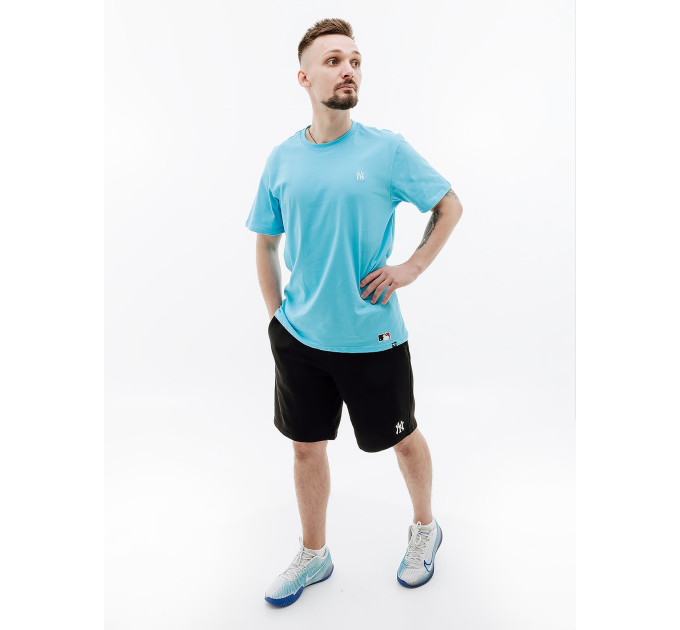 Чоловіча Футболка 47 Brand NEW YORK YANKEES BASE RUNNER Блакитний S (7d580762VD-FS S)