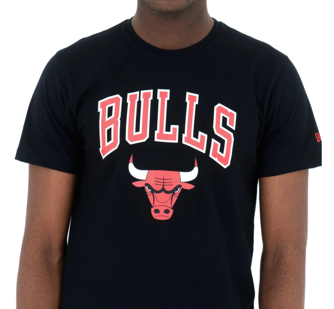 Чоловіча Футболка New Era NOS NBA REGULAR TEE BULLS Чорний L (7d60416749 L)