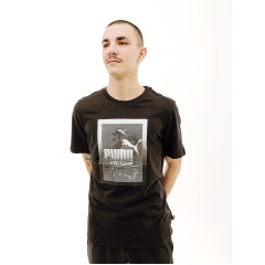 Чоловіча Футболка Puma GRAPHICS Photoprint Tee Чорний M (7d68018001 M)