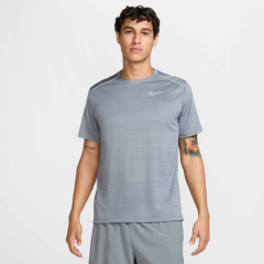 Чоловіча Футболка Nike M DF MILER SS Сірий M (7dFZ4782-065 M)