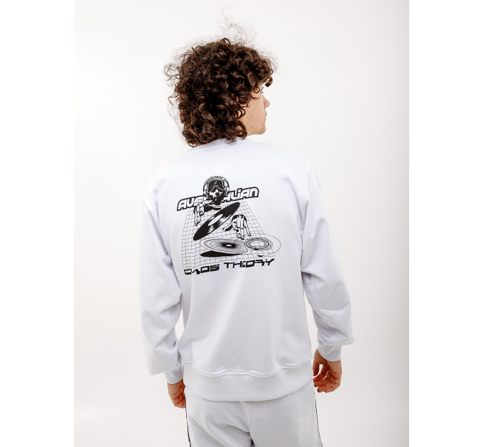 Чоловіча Футболка AUSTRALIAN MIXING CHAOS CREWNECK Білий 2XL (7dHCUFE0063-002 2XL)