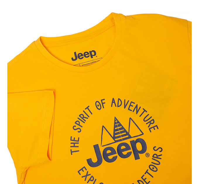 Чоловіча Футболка JEEP T-SHIRT The spirit of Adventure Жовтий L (O102587-Y249 L)