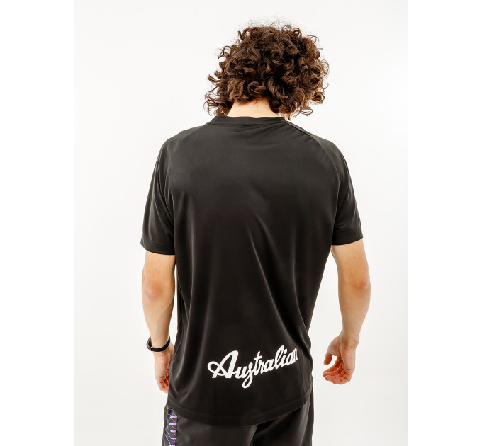Чоловіча Футболка AUSTRALIAN PADEL BASIC ACE T-SHIRT Чорний L (7dPAUTS0011-003 L)