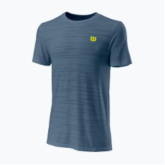 Чоловіча Футболка Wilson KAOS RAPIDE SMLS CREW II Синій XL (WRA813802 XL)