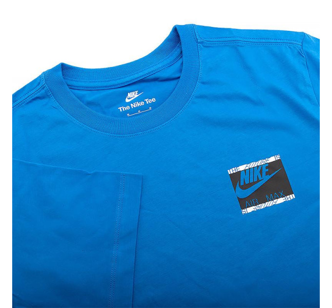 Чоловіча Футболка Nike U TEE AM DAY LBR AIR Синій XL (7dFQ3756-435 XL)