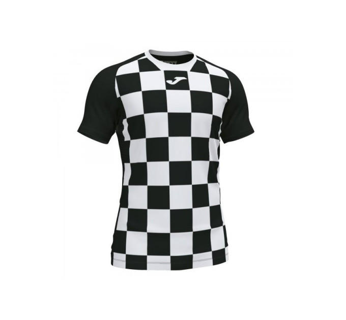 Футболка Joma FLAG II T-SHIRT BLACK-WHITE S/S чорний,белый S 101465BV.102 S