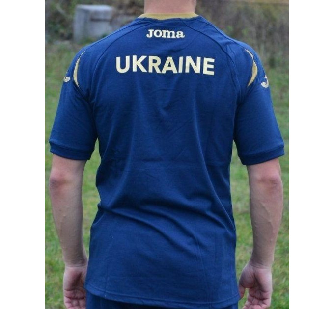 Чоловіча футболка Joma UKRAINE темно-синій XS FFU201032.18 XS