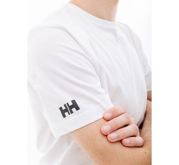 Чоловіча Футболка HELLY HANSEN SHORELINE T-SHIRT 2.0 Білий XL (7d34222-002 XL)