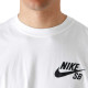 Чоловіча Футболка Nike M SB TEE LOGO LBR Білий M (7dDC7817-100 M)