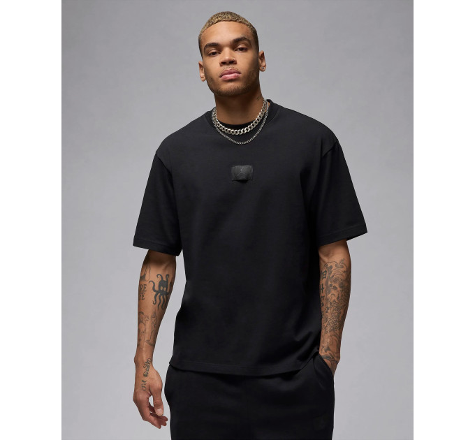 Чоловіча Футболка Jordan M FLT ESS 85 SS CREW Чорний S (7dFZ1912-010 S)