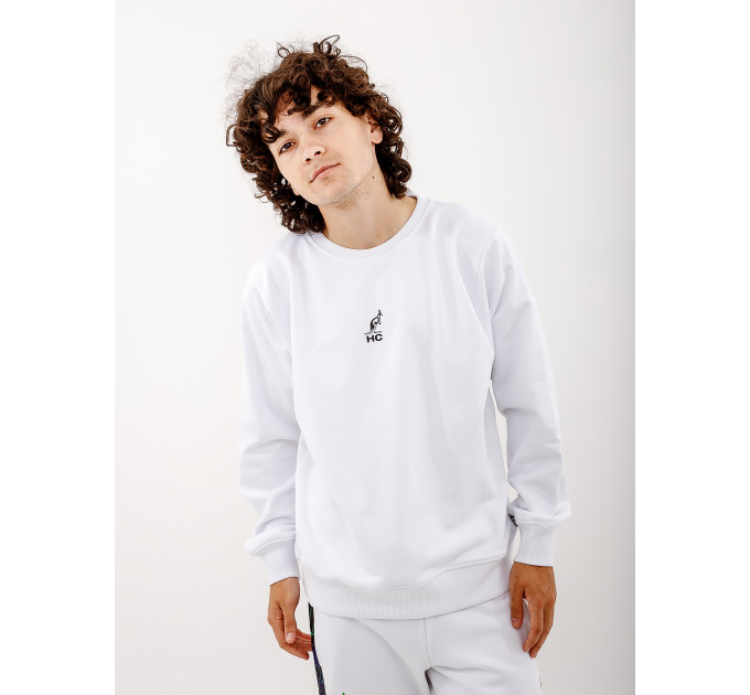 Чоловіча Футболка AUSTRALIAN MIXING CHAOS CREWNECK Білий L (7dHCUFE0063-002 L)