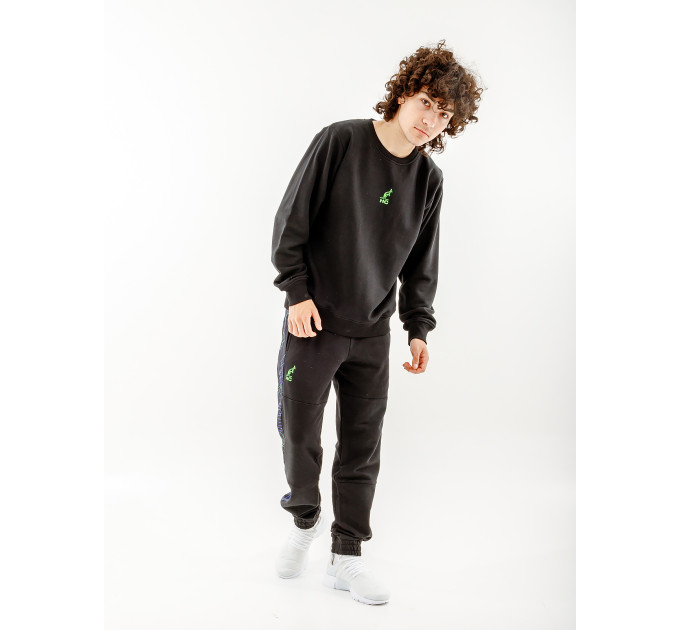 Чоловіча Футболка AUSTRALIAN UWILLDIE23 CREWNECK Чорний XL (7dHCUFE0064-003 XL)