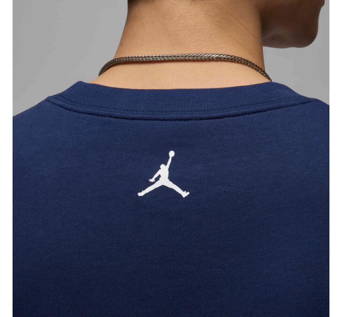 Чоловіча Футболка Jordan M BRND BR SR PCH SS CRW Синій S (7dHJ2326-410 S)