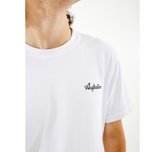 Чоловіча Футболка AUSTRALIAN EASY TECH PIQUE' T-SHIRT R-FIT Білий L (7dLSUTS0003-002A L)