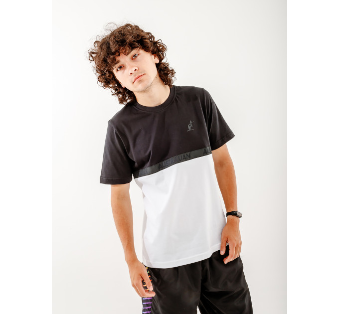 Чоловіча Футболка AUSTRALIAN IMPACT COLOR BLOCK COTTON T-SHIRT Різнокольоровий S (7dLSUTS0018-003 S)