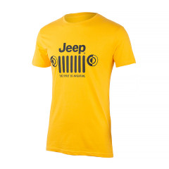 Чоловіча Футболка JEEP T-SHIRT JEEP&GRILLE Жовтий L (O102589-Y250 L)