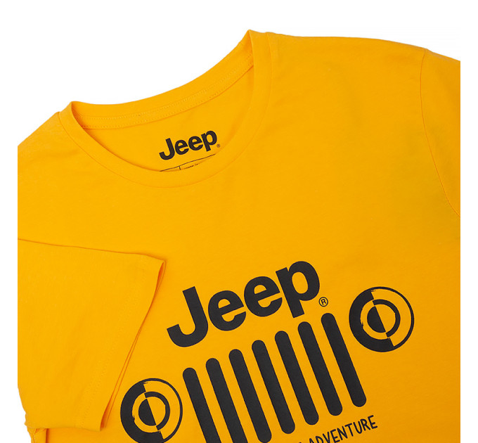 Чоловіча Футболка JEEP T-SHIRT JEEP&GRILLE Жовтий L (O102589-Y250 L)