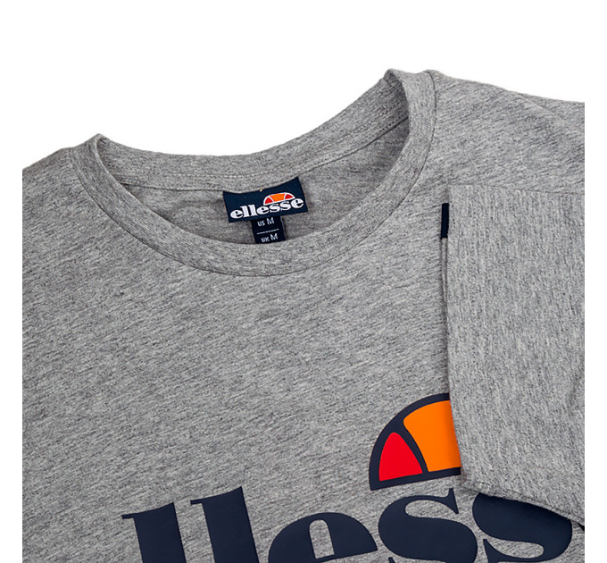 Чоловіча Футболка Ellesse SL Prado Tee Сірий L (7dSHC07405-112 L)
