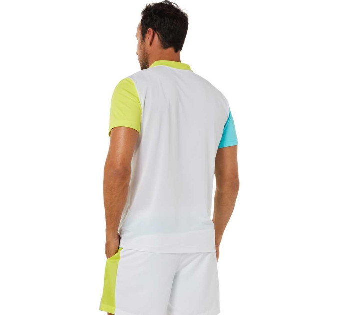 Футболка чол. Asics MEN COURT COLOR BLOCK PO (S) 2041A234-103 S