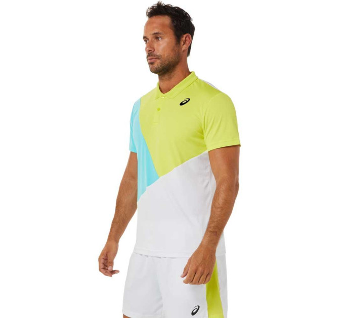 Футболка чол. Asics MEN COURT COLOR BLOCK PO (S) 2041A234-103 S
