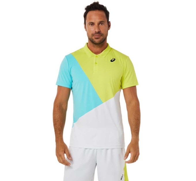 Футболка чол. Asics MEN COURT COLOR BLOCK PO (S) 2041A234-103 S