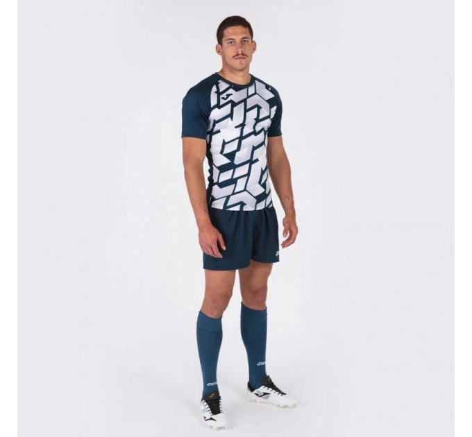 Чоловіча футболка Joma MYSKIN III Темно-синій XL (101905.332 XL)