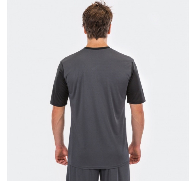 Футболка Joma T-SHIRT WINNER ANTHRACITE-BLACK S/S чорний M 100946.151 M