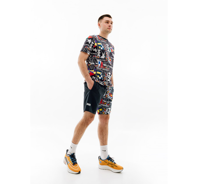 Чоловіча Футболка HELLY HANSEN NEWPORT T-SHIRT Різнокольоровий XL (7d34303-599 XL)