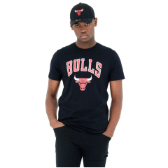 Чоловіча Футболка New Era NOS NBA REGULAR TEE BULLS Чорний S (7d60416749 S)