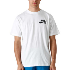 Чоловіча Футболка Nike M SB TEE LOGO LBR Білий S (7dDC7817-100 S)