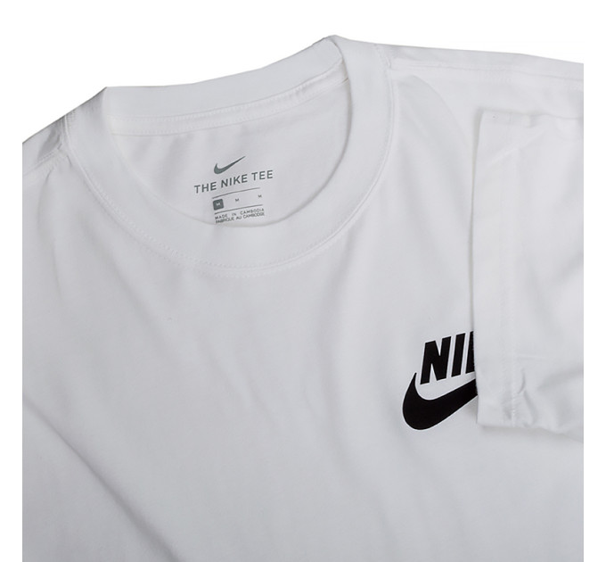 Чоловіча Футболка Nike M SB TEE LOGO LBR Білий S (7dDC7817-100 S)