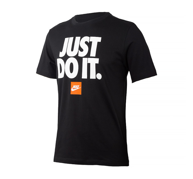 Чоловіча Футболка Nike M NSW TEE FRAN JDI VERBIAGE Чорний M (7dDZ2989-010 M)