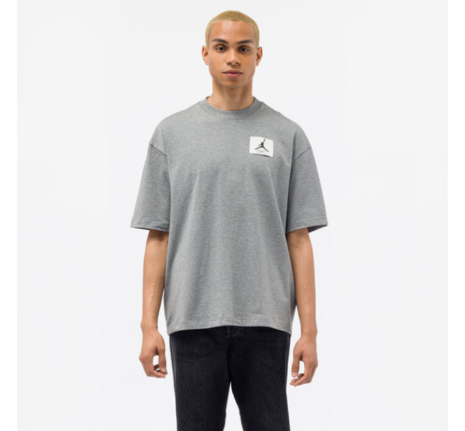 Чоловіча Футболка Jordan M FLT ESS OVRSZ SS CREW Сірий S (7dDZ7313-091 S)