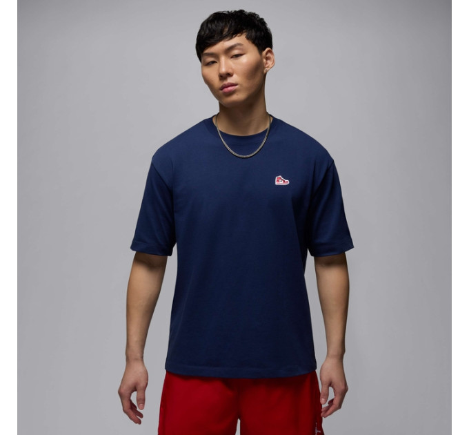 Чоловіча Футболка Jordan M BRND BR SR PCH SS CRW Синій XL (7dHJ2326-410 XL)