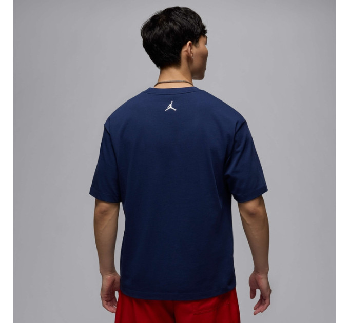 Чоловіча Футболка Jordan M BRND BR SR PCH SS CRW Синій XL (7dHJ2326-410 XL)