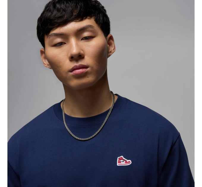 Чоловіча Футболка Jordan M BRND BR SR PCH SS CRW Синій XL (7dHJ2326-410 XL)