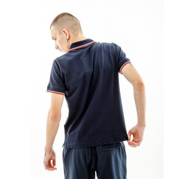 Чоловіча Футболка AUSTRALIAN 2-STRIPE PIQUE' POLO S-FIT Синій L (7dLSUPO0004-200C L)