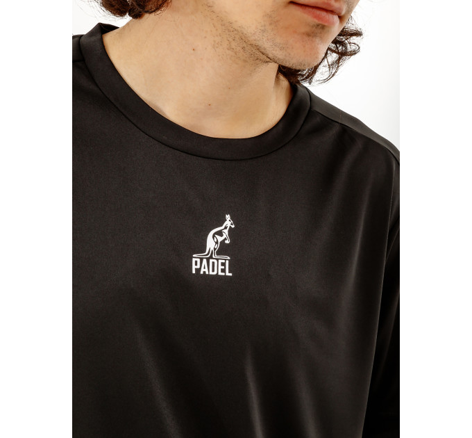 Чоловіча Футболка AUSTRALIAN PADEL BASIC ACE T-SHIRT Чорний S (7dPAUTS0011-003 S)
