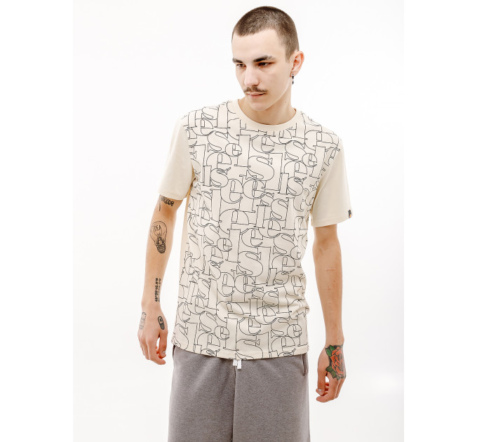 Чоловіча Футболка Ellesse Gilliano T-Shirt Бежевий S (7dSHV20113-904 S)