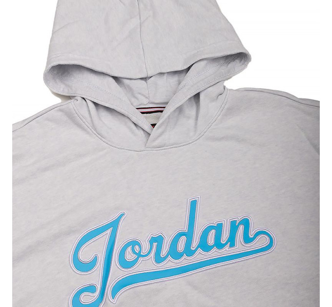 Чоловіче Худі JORDAN M J FLT MVP FLC PO 2 Білий 2XL (7dFN4613-043 2XL)