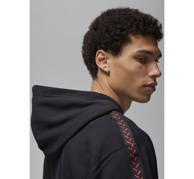 Чоловіче Худі JORDAN M J FLT MVP FLC PO Чорний S (7dFN6352-010 S)