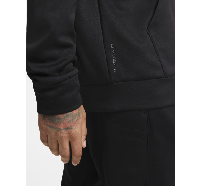 Чоловіче Худі Nike M NK TF HD PO Чорний M (7dDQ4834-010 M)