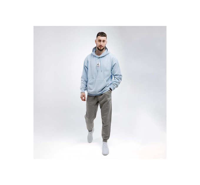 Чоловіче Худі JORDAN M J ESS STMT WASH FLC PO Блакитний L (7dDR3087-411 L)