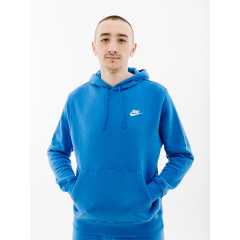 Чоловіче Худі Nike M CLUB HOODIE PO BB Блакитний 2XL (7dBV2654-403 2XL)