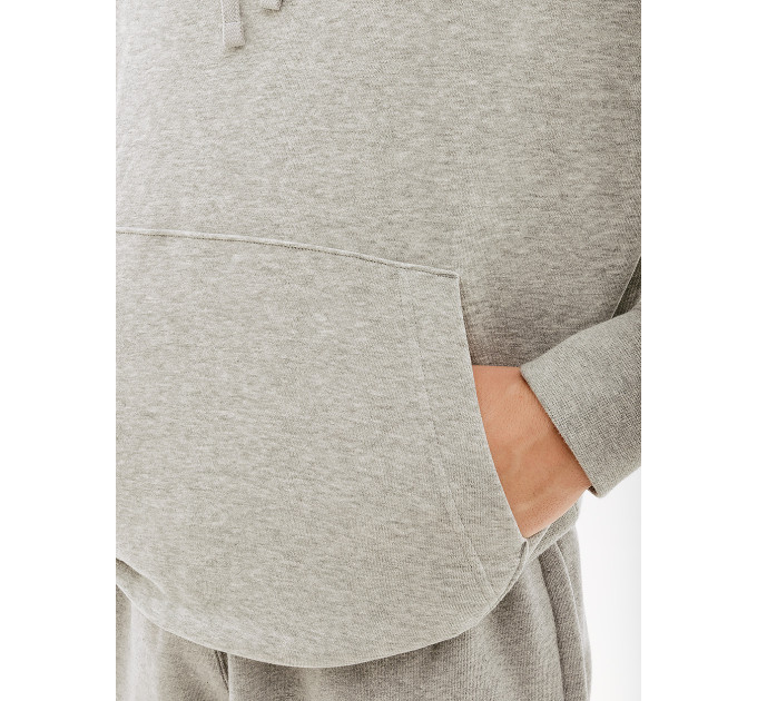 Чоловіче Худі Nike CLUB HOODIE PO FT Сірий 2XL (7dCZ7857-063 2XL)